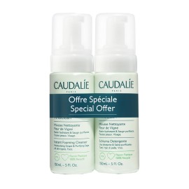 Caudalie Vinoclean Instant Foaming Cleanser Duo 2x150ml