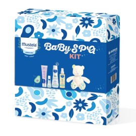 Mustela Baby Spa Kit Gentle Cleansing Gel (2x200ml) & Baby Oil Spray (100ml) & 123 Vitamin Barrier Cream (50ml) & Hydra Bebe Body Lotion (50ml) ΔΩΡΟ το Αρκουδάκι