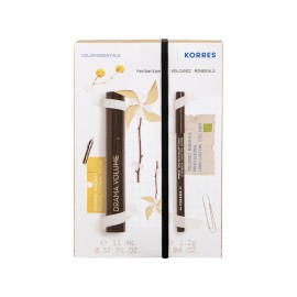 KORRES - Promo Volcanic Minerals Mascara Drama Volume Black No01 (11ml) & Long Lasting Professional Eyeliner Black (1.20ml)