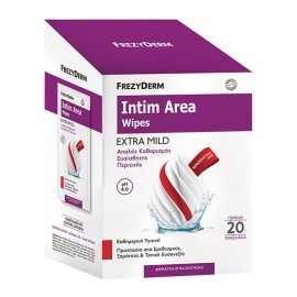 FREZYDERM - Intim Area Wipes Extra Mild Wipes | 20τμχ