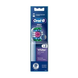 Oral B Pro 3D White Ανταλλακτικά Ηλεκτρικής Οδοντόβουρτσας 2τμχ