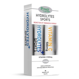 POWER HEALTH - Hydrolytes Sports with Stevia (20eff.tabs) & Δώρο Vitamin C 500mg (20eff.tabs)