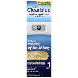 CLEARBLUE - Ψηφιακό Τεστ Εγκυμοσύνης με Δείκτη Σύλληψης | 1τμχ