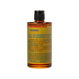 Korres Athenian Grooming 4in 1 Oil Barbers Recipe 100ml