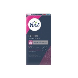 VEET - Ταινίες Αποτρίχωσης για σώμα και πόδια Expert Κρύο Κερί Για Κανονικές Επιδερμίδες | 20τμχ