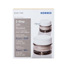 KORRES - Promo Black Pine 4D Bounce Firming Intense Moisturizer Cream (40ml) & 4D Plump-Up Sleeping Facial (15ml)