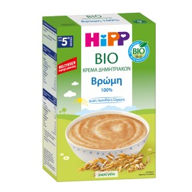 Hipp Bio Κρέμα δημητριακών με βρώμη από τον 5ο Μήνα 200gr