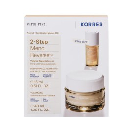 Korres Promo White Pine Serum In Moisturizer 40ml & Deep Wrinkle Plumping + Age Spot Concentrate Serum 15ml