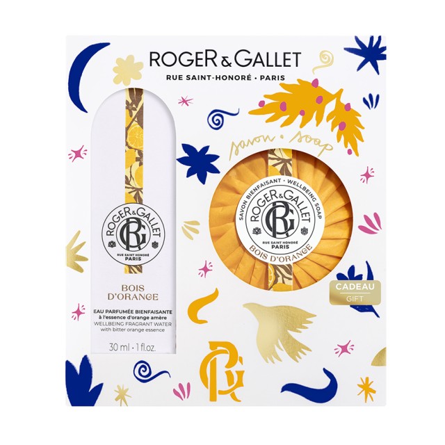 Roger & Gallet Promo Bois d Orange Eau Parfumee Bienfaisant 30ml & Soap 100gr