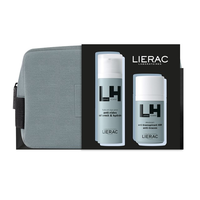 Lierac Promo Homme Global Anti-Age Fluid 50ml & Deodorant 50ml