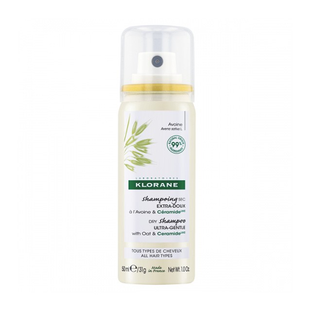 KLORANE - Dry Shampoo Ultra Gentle Oat & Ceramide | 50ml