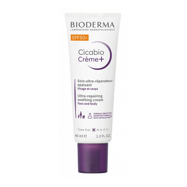 BIODERMA - Cicabio Creme+ SPF50+  | 40ml