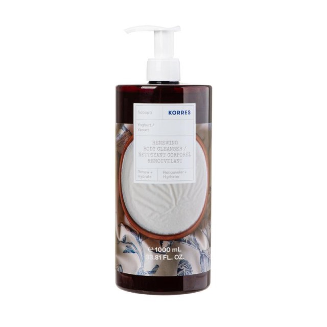 KORRES - Yoghurt Renewing Body Cleanser Shower Gel | 1000ml