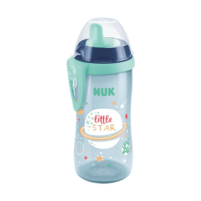 NUK - Παγουράκι Kiddy Cup Night Μπλέ με ρύγχος 12m+ | 300ml