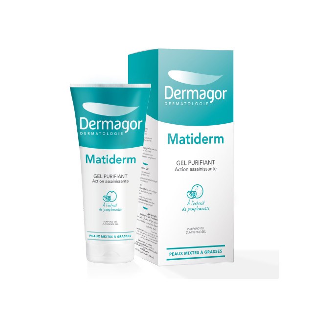 Dermagor Matiderm Gel Purifiant Καθαριστικό Προσώπου 200ml