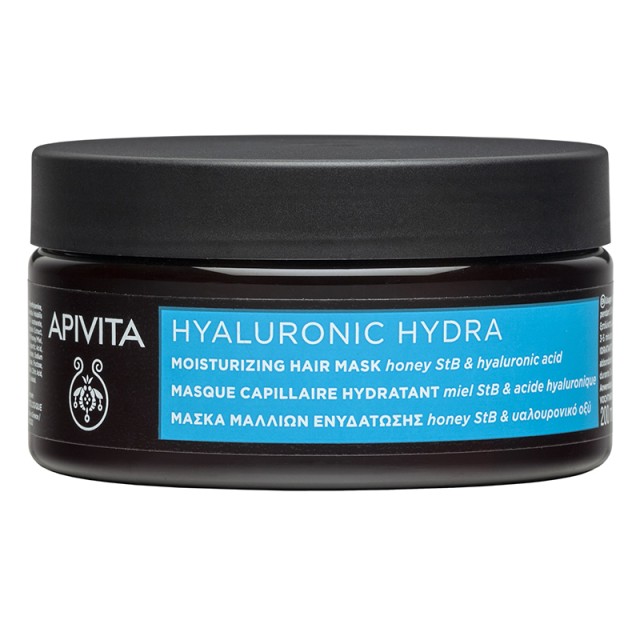 Apivita Hyaluronic Hydra Moisturizing Hair Mask 200ml