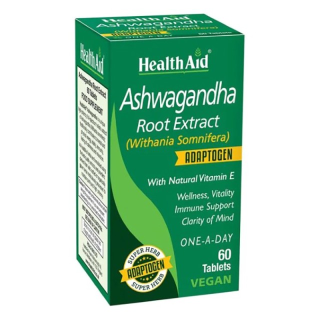 Health Aid Ashawaganda Root Extract 60tabs