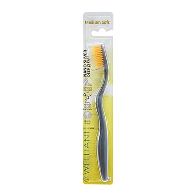 Welliant Easy Scaling Toothbrush Grey Medium Soft 1τμχ