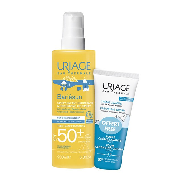 URIAGE - Promo Bariesun Moisturizing Kids Spray SPF50+ (200ml) & Δώρο Creme Lavante (50ml)