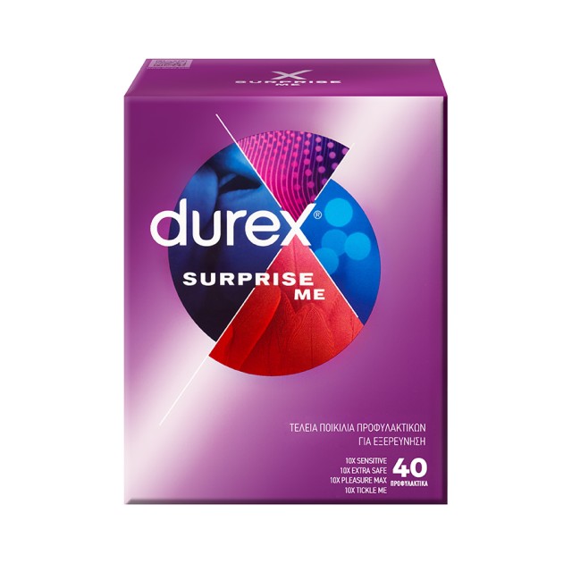 DUREX - Surprise Me Variety Box | 40τμχ