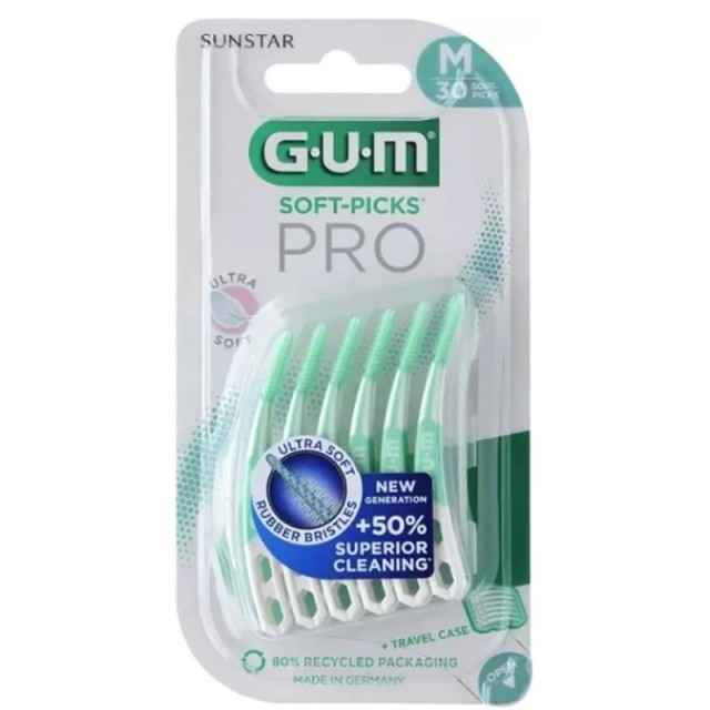 Gum 690 Soft Picks Pro Medium 30τμχ