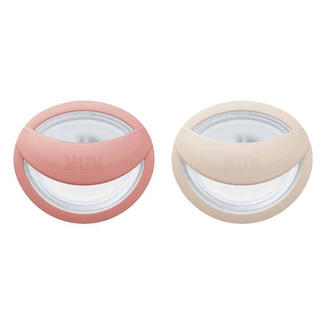 NUK - MommyFeel Πιπίλα Σιλικόνης 0-9m Pink (10.730.862) | 2τμχ