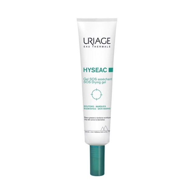 URIAGE - Hyseac SOS Drying gel Τζελ Τοπικής Εφαρμογής για Καταπολέμηση Ατελειών | 15ml