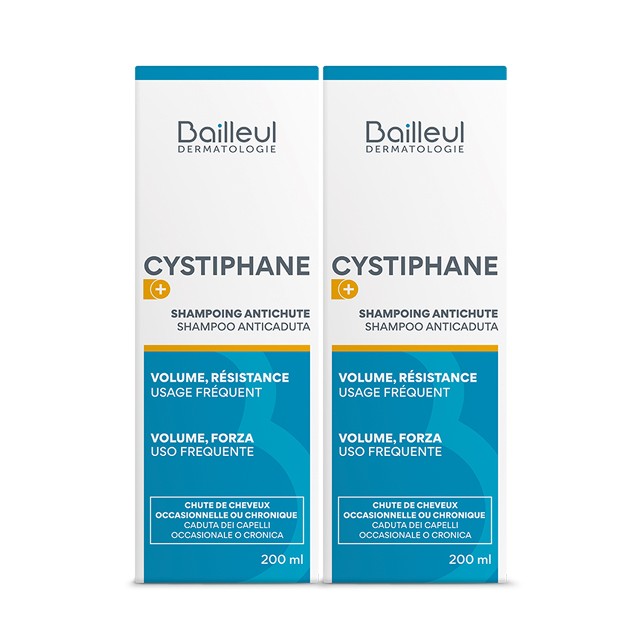 Bailleul Cystiphane Promo Anti-hair loss shampoo 1+1 Δώρο 2x200ml