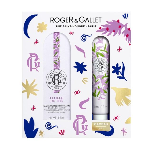 Roger&Gallet Promo Feuille De The Eau Parfumee Bienfaisante 30ml & Hand Cream 30ml