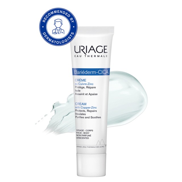 URIAGE - Bariederm Cica-Creme Reparatrice CU-Zn | 100ml