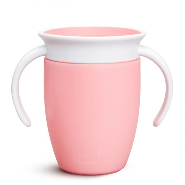 MUNCHKIN - Miracle 360 Trainer Cup Pink 6m+ | 207ml