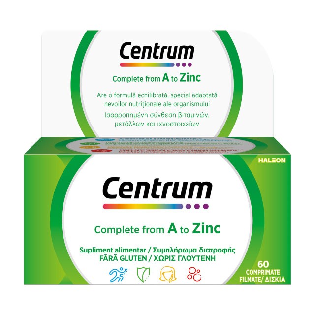 Centrum Complete A to Zinc 60tabs