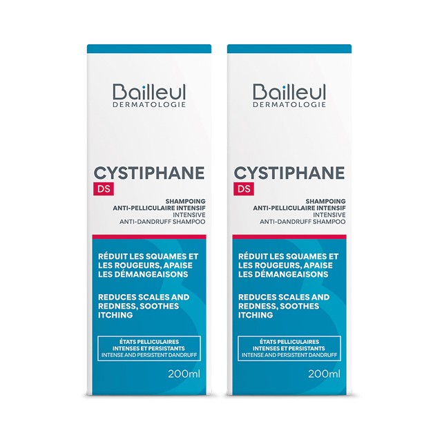 Bailleul Cystiphane Ds Intensive anti-dandruff shampoo 2x200ml