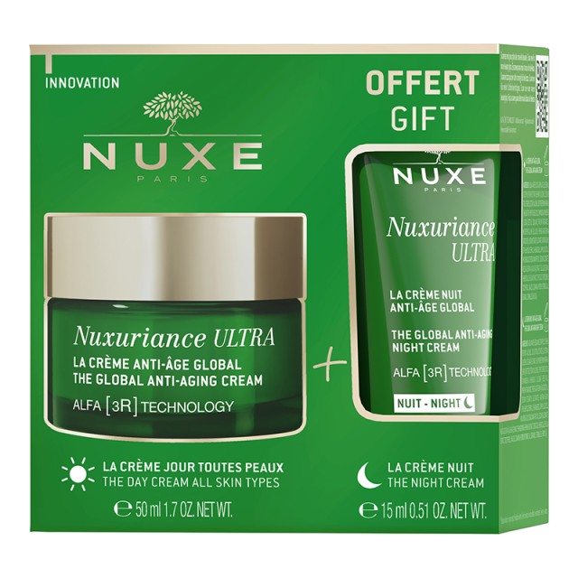 Nuxe Promo Nuxuriance Ultra Ultra Global Anti-Aging Cream 50ml & Global Anti-Aging Night Cream 15ml