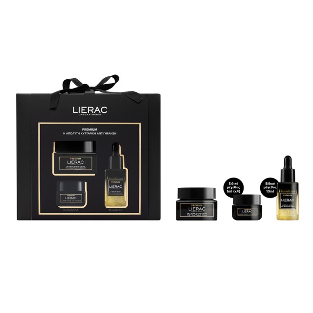 Lierac Promo Premium La Creme Voluptueuse 50ml & Serum 13ml & Eye Cream 4x1ml