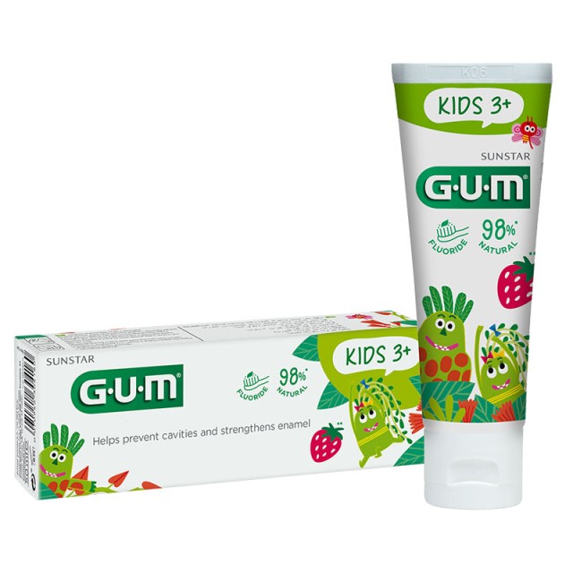 GUM - Kids Toothpaste 3+ Φράουλα | 50ml