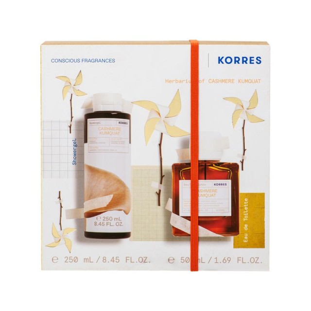 KORRES - Promo Herbarium of Cashmere Kumquat Αφρόλουτρο (250ml) & Cashmere Kumquat Eau De Toilette (50ml)