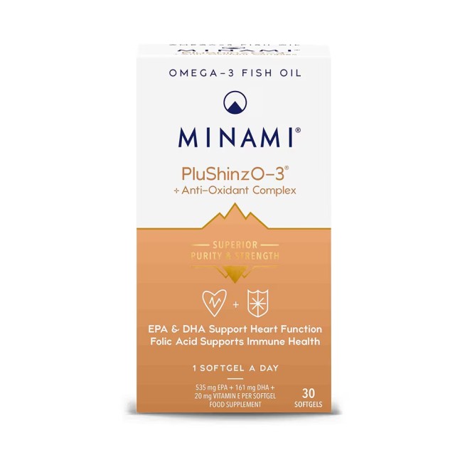 MINAMI - PluShinzO-3®+Antioxidant Complex | 30caps