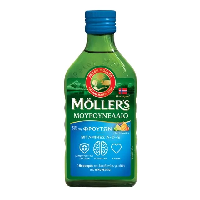 MOLLERS - Μουρουνέλαιο Tutti Frutti | 250ml