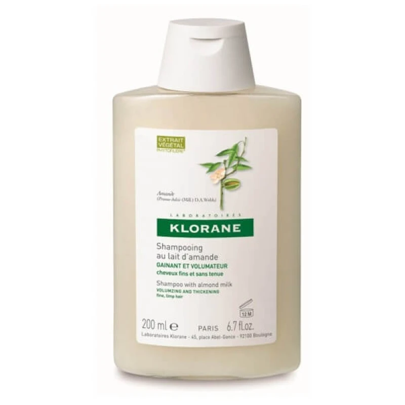 Klorane Shampoo-Lait d'Amande (Almond Milk) -400ml